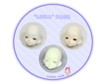 LUNA / Kopf (Gesicht) / KINOKO JUICE Originalpuppe