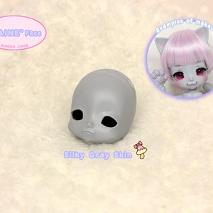 HAINE / Head Face / KINOKO JUICE Original Doll Silky Gray