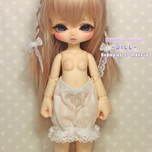 JILL / Dark Mint Skin Blank BJD / Kinoko Juice Original BJD Doll zdjęcie 7