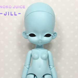 JILL / Dark Mint Skin Blank BJD / Kinoko Juice Original BJD Doll zdjęcie 1