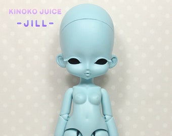 JILL / Pelle menta scura (BJD vuoto) / Bambola BJD originale Kinoko Juice