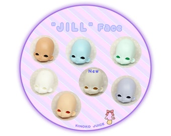 JILL / Head ( Face) / KINOKO JUICE Original Doll