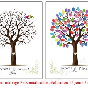 Encreur empreinte digital pour mariage, arbre à empreinte ou bapteme, naissance ou toute autres besoin image 4