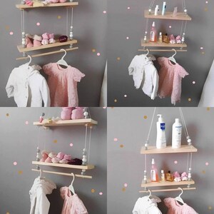 Etagere Balancoire Decoration Chambre Bebe Fille Ou Gacon2 Etsy France
