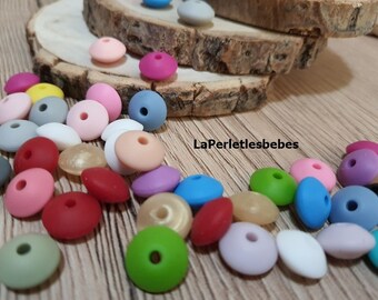 Flat bead, lens, silicone separator