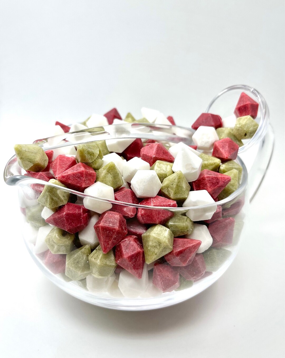 SUGAR-FREE CHRISTMAS: Candy Stocking Stuffer Jewels With Mint, Cherry and Coconut Flavors 