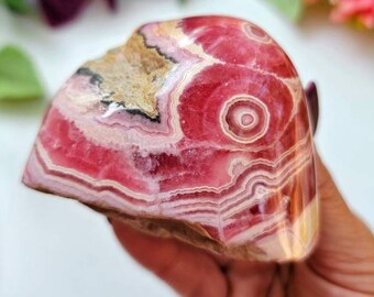 Polished High Quality Rhodochrosite Stalactite from Argentina - RARE One of a Kind - #3