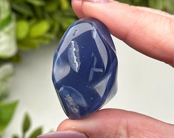 High Quality Blue Chalcedony Freeform - #2
