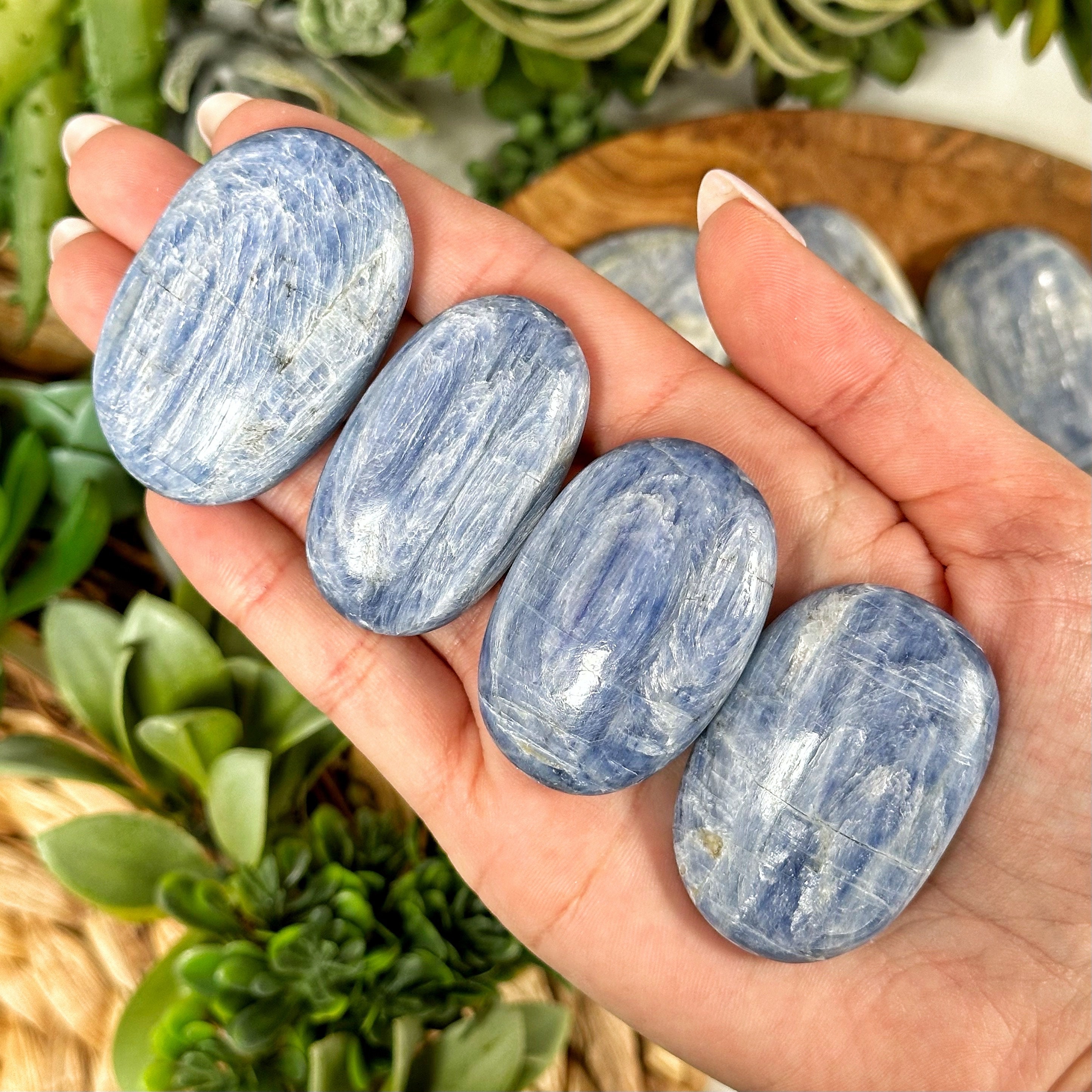 Blue White Stones