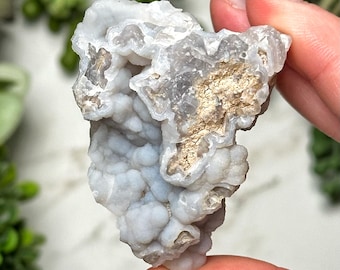 Raw Blue Chalcedony - #5