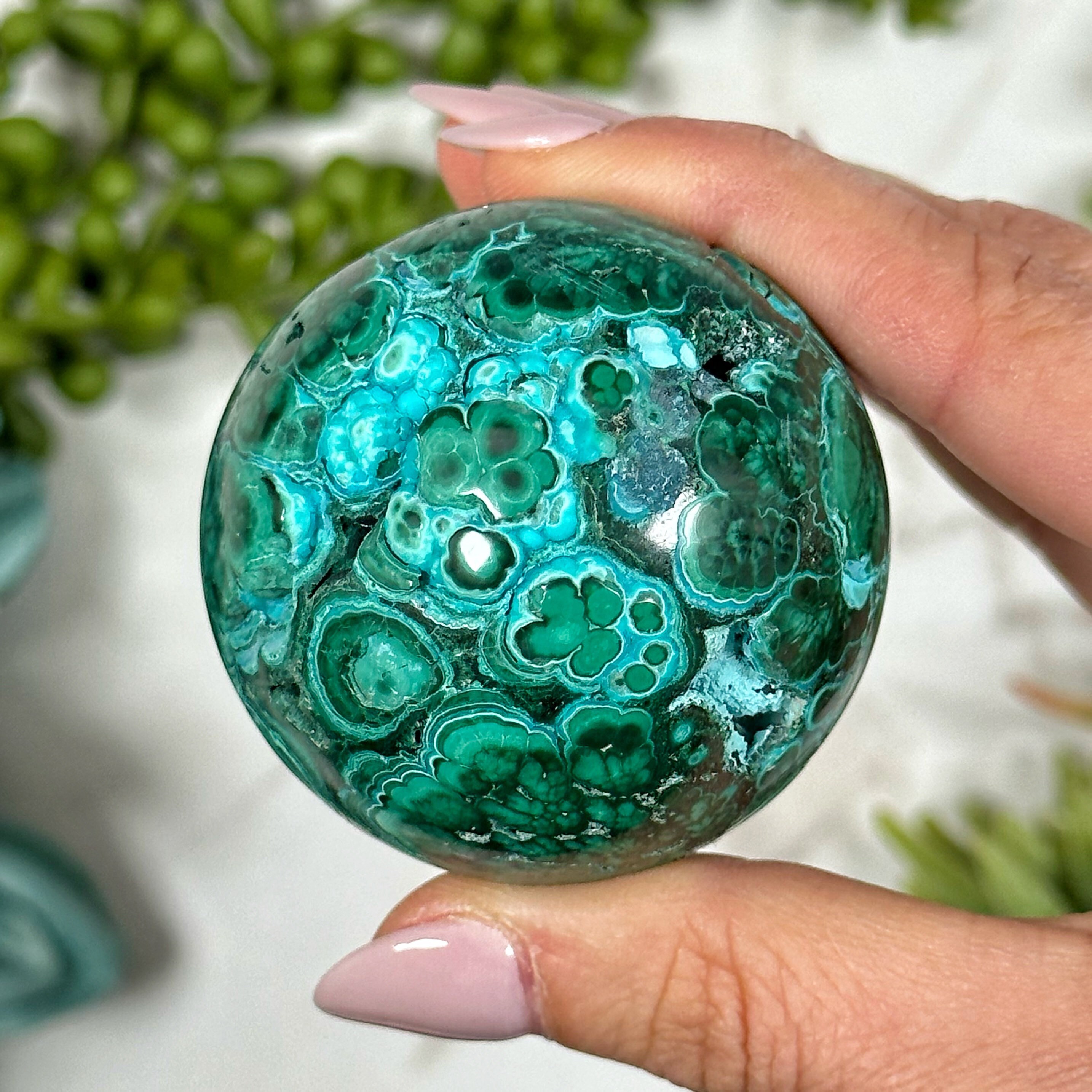 Chrysocolla Sphere picture
