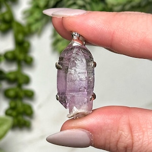 Sterling Silver Amethyst Pendant - #2