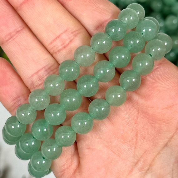 Buy Green Aventurine & Jade Bracelet for Growth & Healing | Brahmatells —  BrahmatellsStore