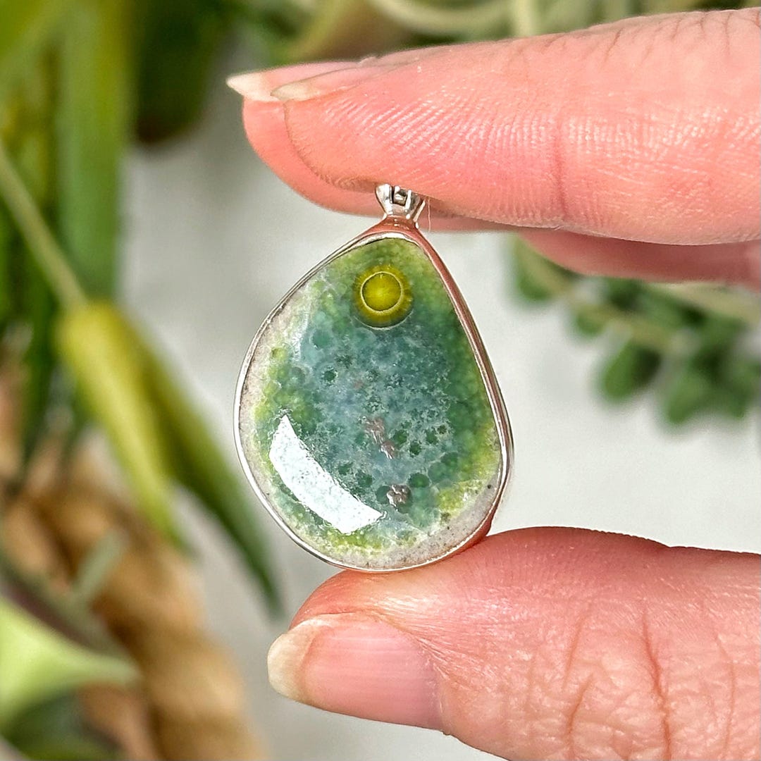 RARE Wavelite Pendant 2 - Etsy