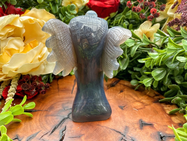 Gorgeous Druzy Agate Elephant #15