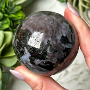 Indigo Gabbro Sphere - #3