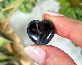 Mini Pietersite Heart - #1