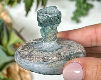 RARE Iridescent Roman Glass Bottle - #2