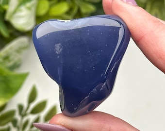 High Quality Blue Chalcedony Freeform - #3