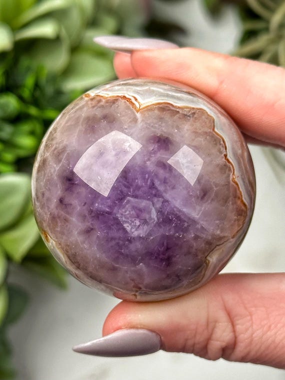 クレイジーレースアゲートアメジストスフィア - #2 - Etsy 日本