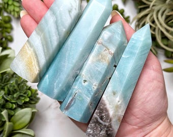Caribbean Quartz Point - Throat Chakra