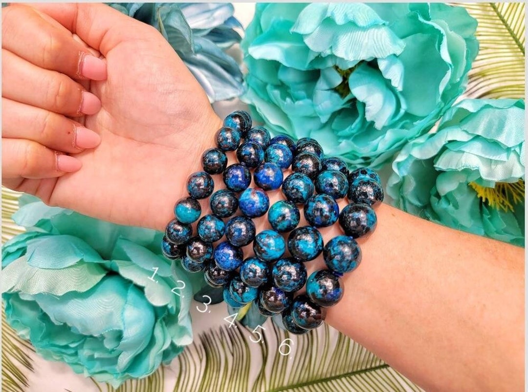 Rare High Quality Shattuckite Bracelet High Quality No. - Etsy