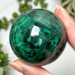 Sfera di malachite - #2