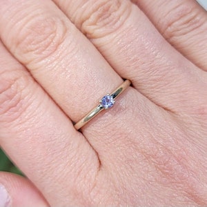 Tanzanite Ring Style 4 - Throat, Third Eye, and Crown Chakra - 925 Sterling Silver