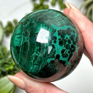 Malachite Sphere - #5