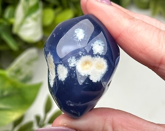 High Quality Blue Chalcedony Freeform - #5