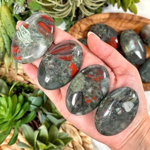 Bloodstone Palmstone - Seftonite Stone - No. 171