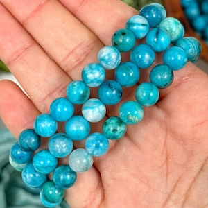 Blue Hemimorphite Bracelet - No. 707