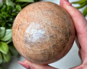 レッドムーンストーンスフィア - #8 - Etsy 日本