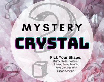 Mystery Item - Pick your shape - Worry stone, Bracelet, Sphere, Palmstone, Tumble, Raw, Carving, Mini Carving, Point