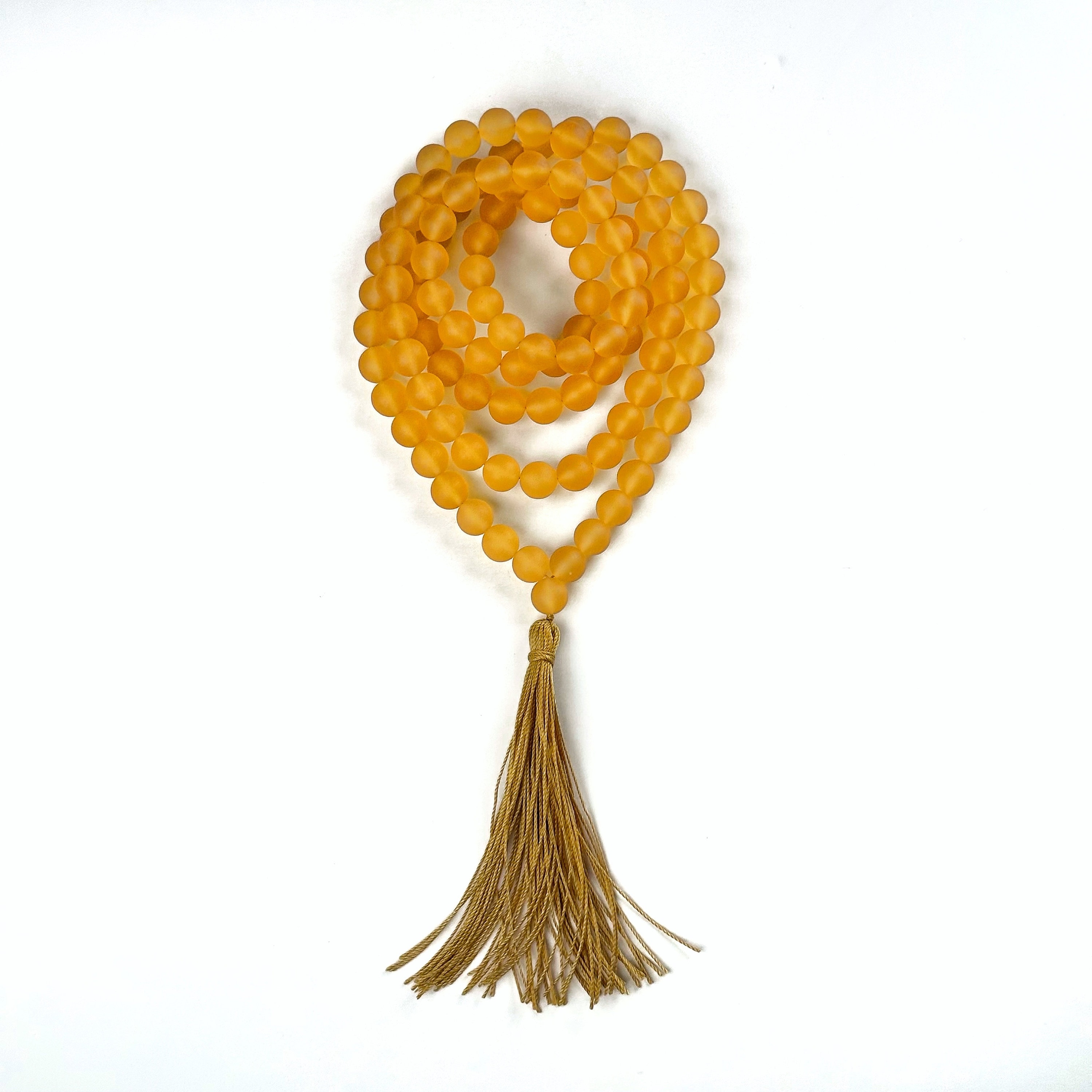 EXTREMELY RARE Frankincense Mala Prayer Beads - 9mm - 100% Pure Authentic Frankincense Resin - No. 288