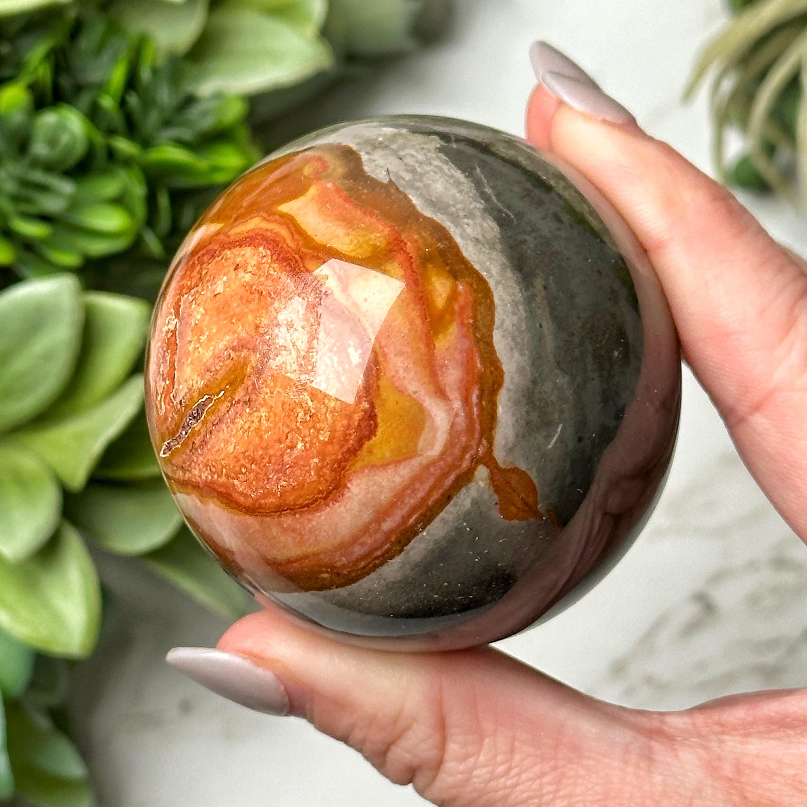 ポリクロームジャスパースフィア - #3 - Etsy 日本