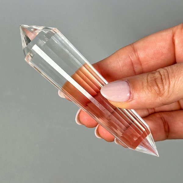 Clear Quartz Vogel Inspired Wand - #2