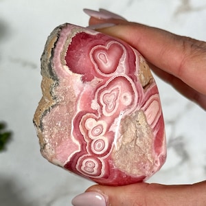 Polished High Quality Rhodochrosite Stalactite - #1