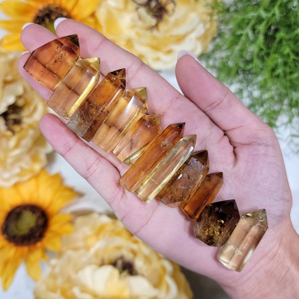 Citrine Mini Points - Solar Plexus Chakra