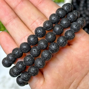 Lava Rock Bracelet - Lava Stone- No. 623