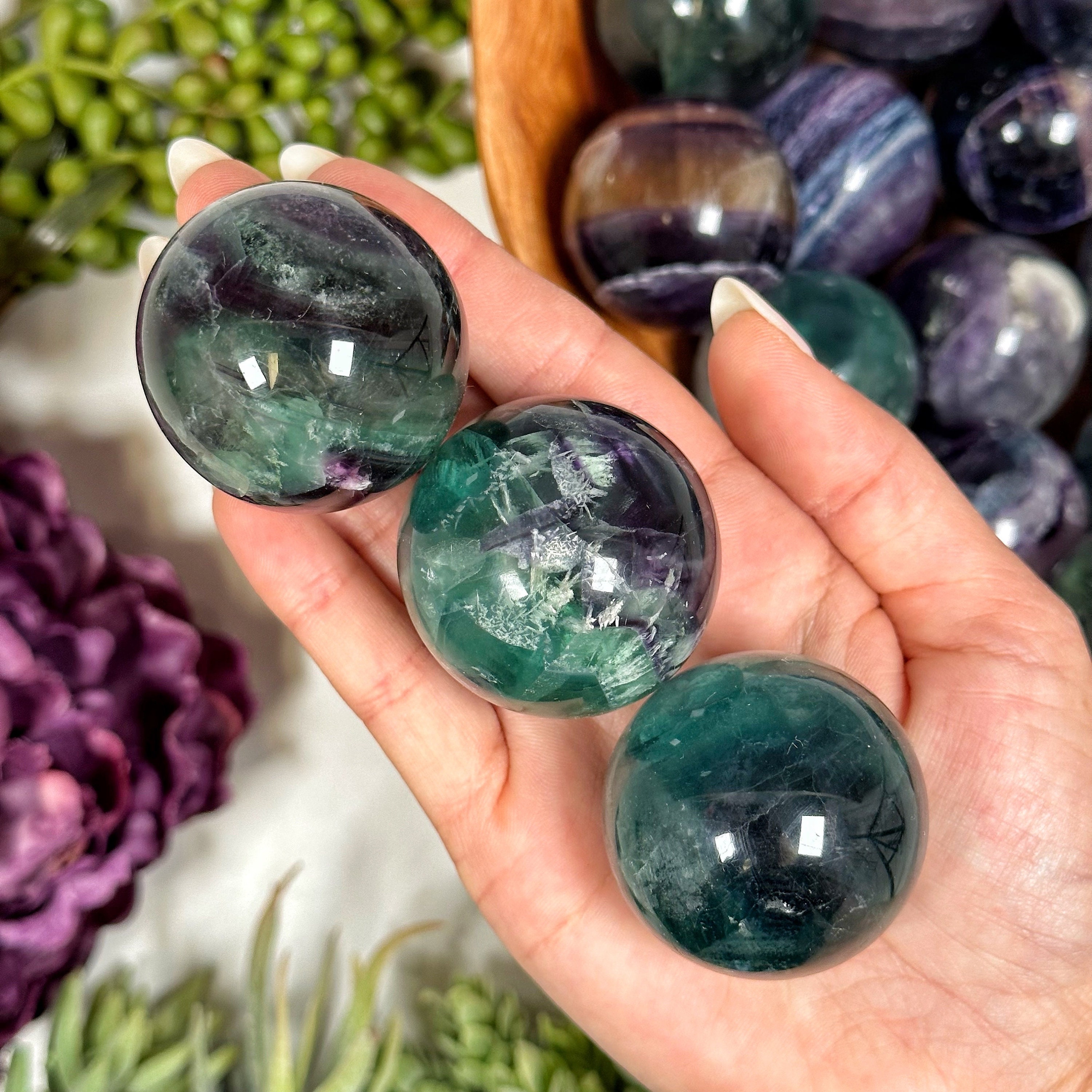 Low Price Fluorite Stone Price Natural Gemstone Jewelry | Alibaba.com [REVIOTVVS] 1pc 310-400g colored fluorite spheres gemstones spirit