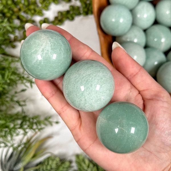 Green Aventurine Sphere - Heart Chakra - No. 553