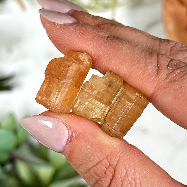 Raw Imperial Topaz - Sacral, Solar Plexus and Crown Chakra - No. 260