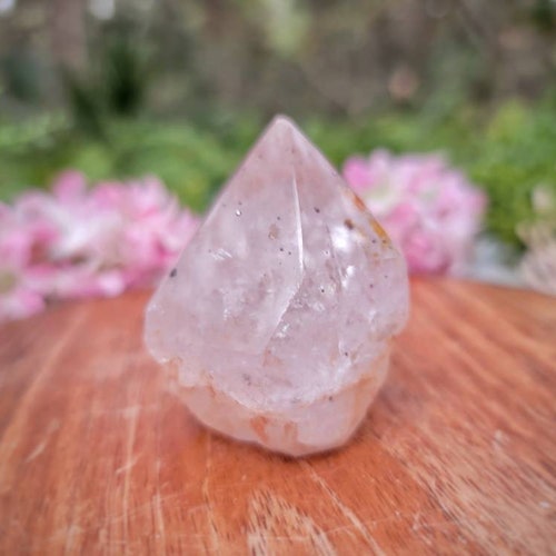 Pyrite in Quartz Point - shops Fools Gold - Protection Stone - #8