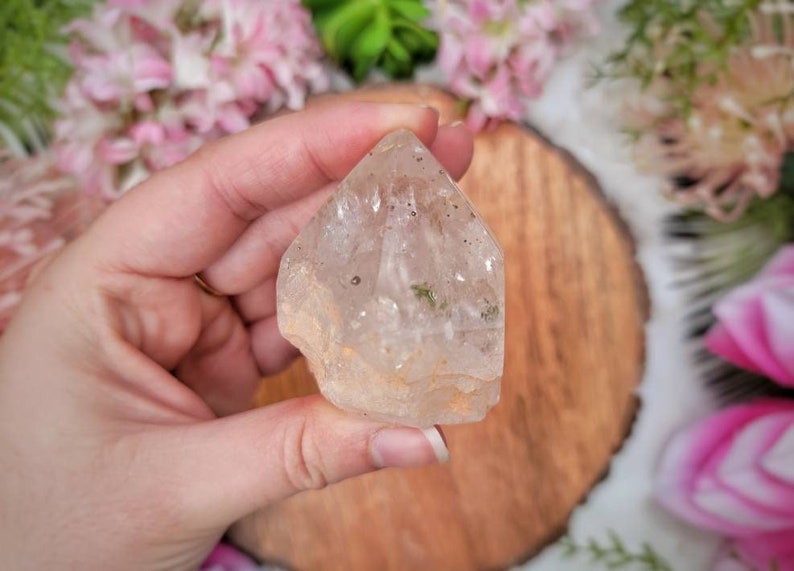 Pyrite in Quartz Point - shops Fools Gold - Protection Stone - #8