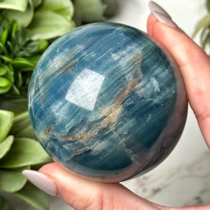 RARE Blue Onyx Sphere - #2