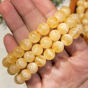Orange Calcite Bracelet -  Sacral Chakra - No. 629