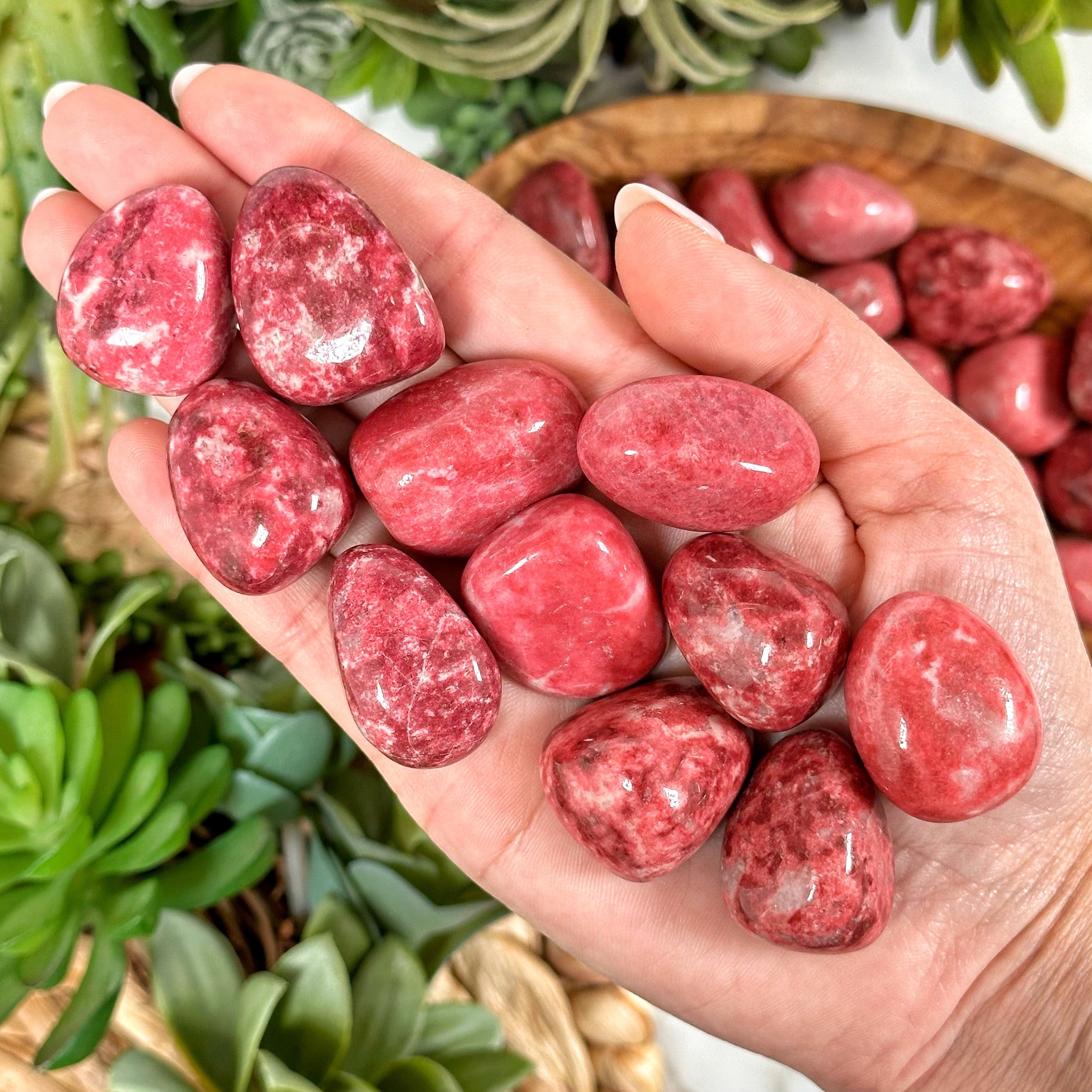 Thulite Tumble - Sacral, Solar Plexus, and Heart Chakra - No. 331