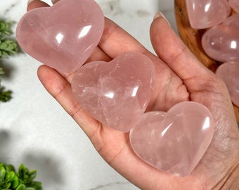 Rose Quartz Heart - Heart Chakra - No. 234