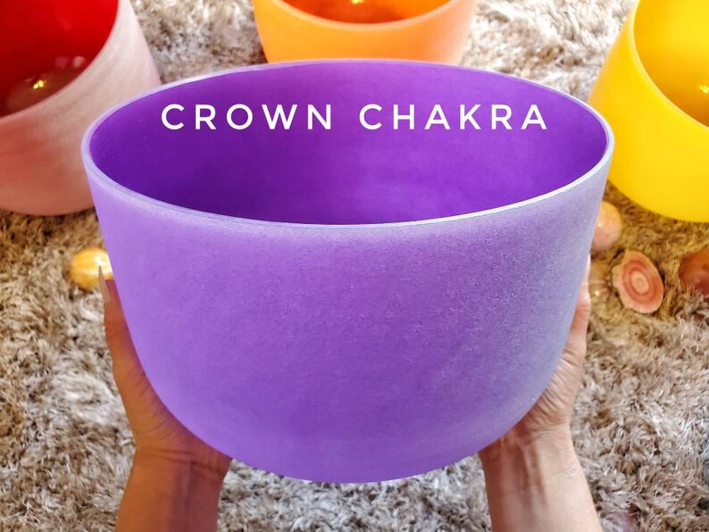 Chakra Crystal Sound Bowls Incredibly Healing 10 Etsy